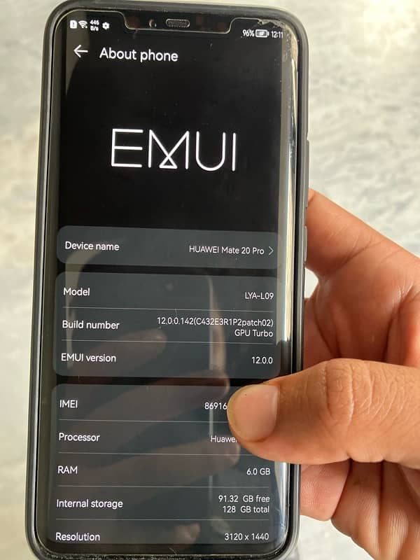 Huawei Mate 20 Pro Single Sim Original PTA Approved 6