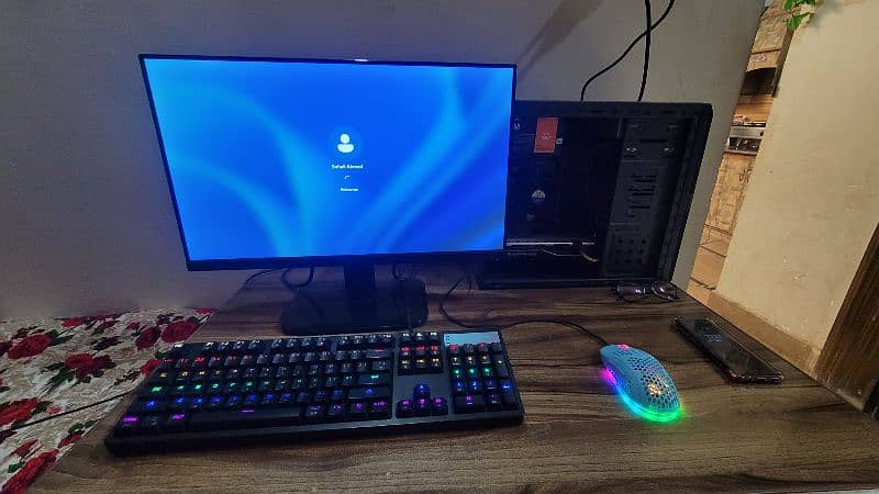 Full setup RX 580 8GB Acer ka2 Monitor Mechanical Keyboard, Headphone 4