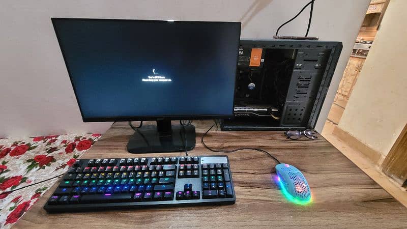 Full setup RX 580 8GB Acer ka2 Monitor Mechanical Keyboard, Headphone 5