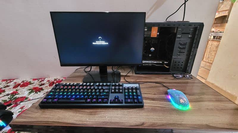 Full setup RX 580 8GB Acer ka2 Monitor Mechanical Keyboard, Headphone 6