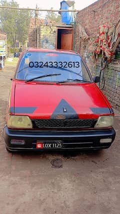 Suzuki Mehran VX 1995 contact nbr 03243332613