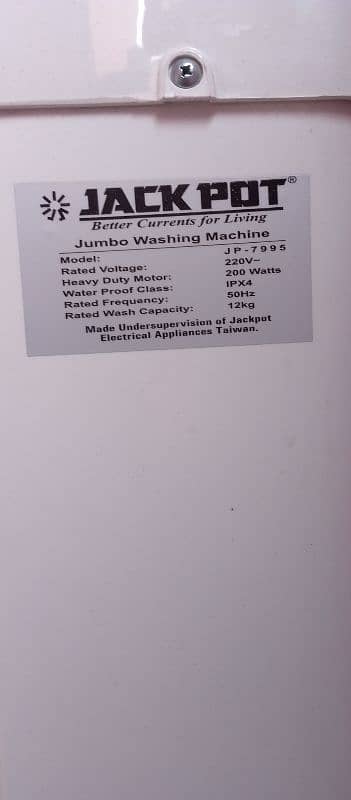 jacpot new washing machine 10