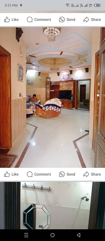 10 Marla lower portion for rent in E 1 block johar town 0