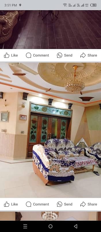 10 Marla lower portion for rent in E 1 block johar town 1