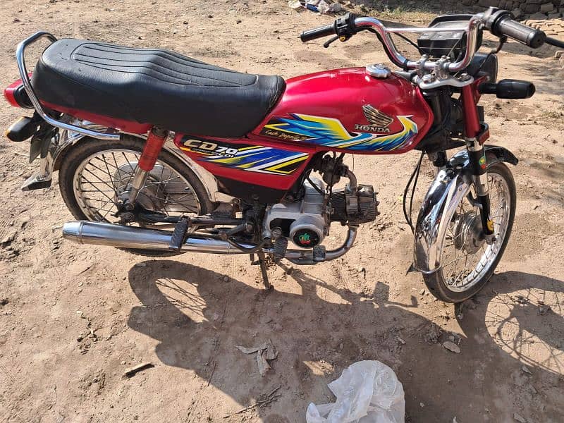 HONDA CD 70 2021 EXCELLENT CONDITION 0