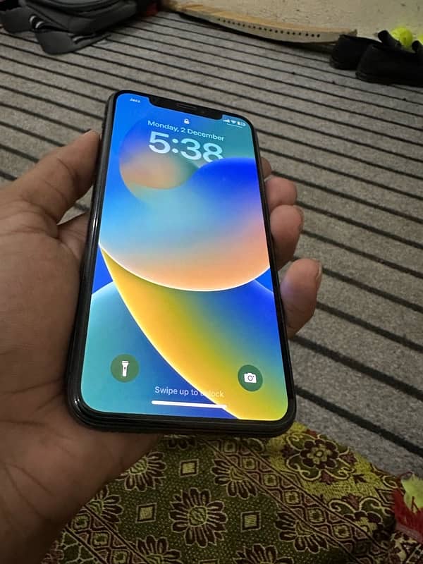 iphone X PTA APPROVED 256gb 0