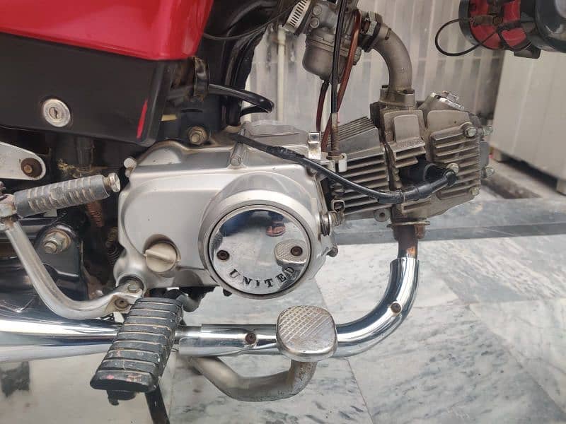 united 70 cc all ok bike 2o22 model all documets okk 1