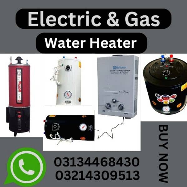 Electric Geyser secure and safe electricity heavy duty gauge 0