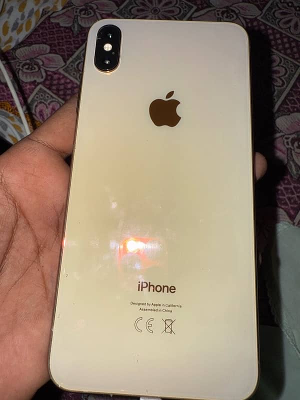 I’m selling I phone xs Max 256 PTA approved 3