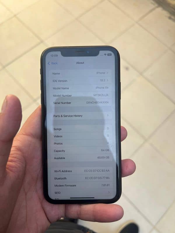 iphone XR 64gb jv 2