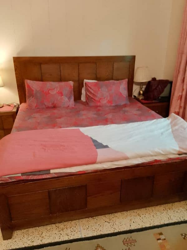 Double bed set for sale 1