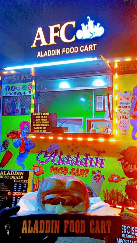 Aladdin Food Cart 2