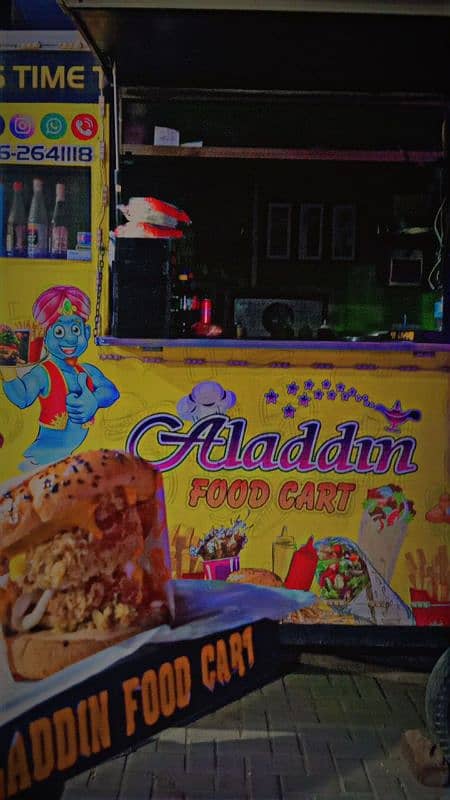 Aladdin Food Cart 5