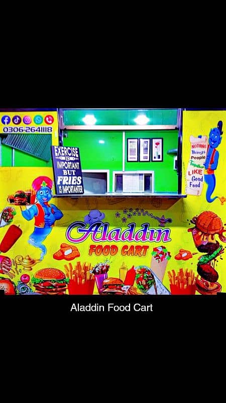 Aladdin Food Cart 7