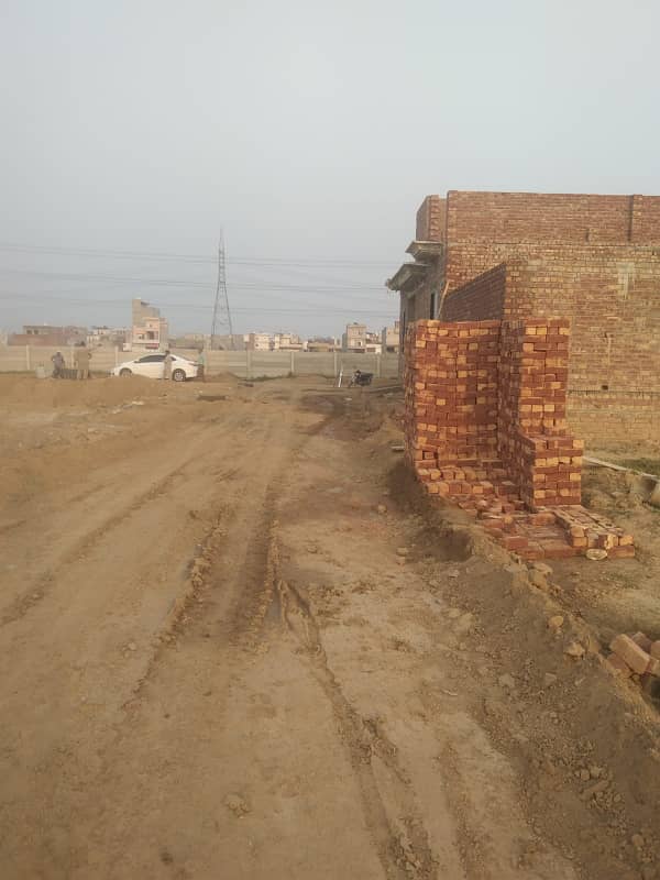 3 Marla Ideal Location Registry Inteqal Plot for Sale in Al Hussain Villas, Near Pak Arab Housing Scheme, Lahore 27