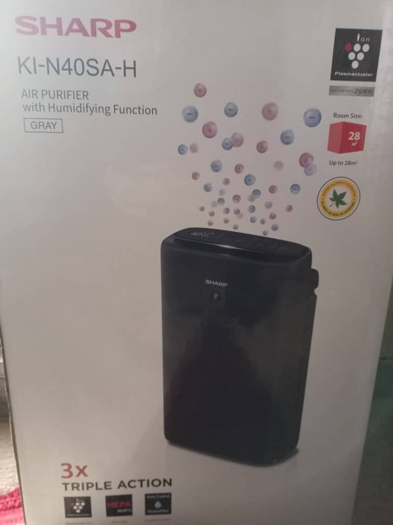 Sharp KI-N40SA-H Air purifier 1