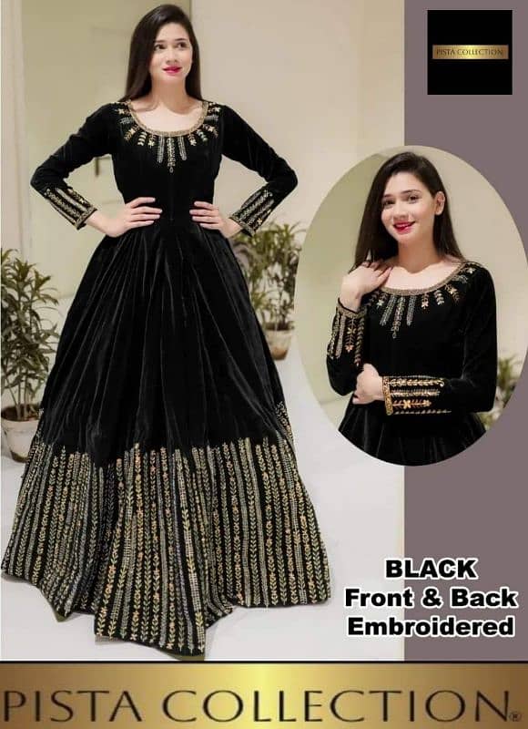 black traditional maxi 1