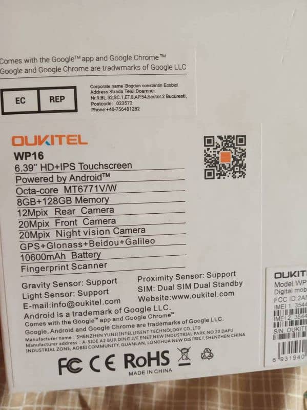 oukitel wp 16 6