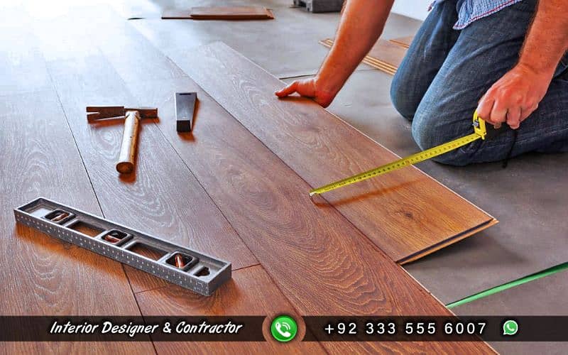 Wooden Flooring - Vinyl Flooring - Epoxy Flooring (0333-5556007) 1