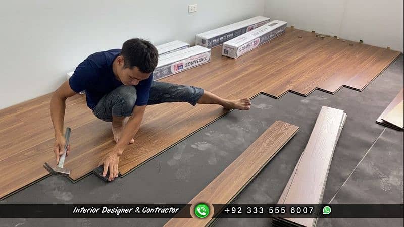 Wooden Flooring - Vinyl Flooring - Epoxy Flooring (0333-5556007) 7