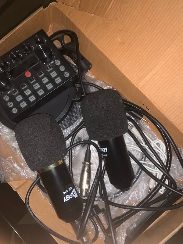 BM800 CONDENSER mics with equalizer Fresh 1