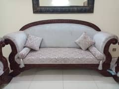 7 seater wodden pure sofa for sale