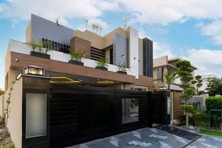 1 Kanal Brand New Modern house For Rent. In DHA Phase 6 Lahore At Super Hot Location 0