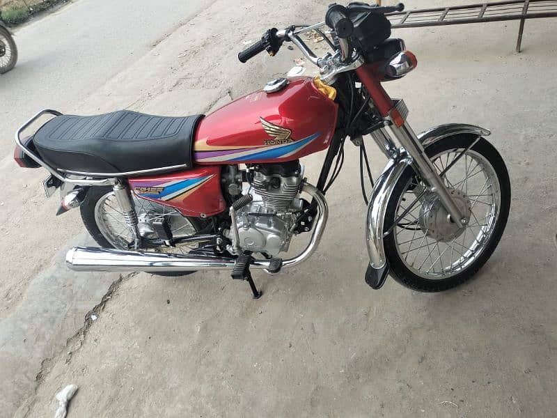 Honda 125 2009 Rawalpindi registered 2