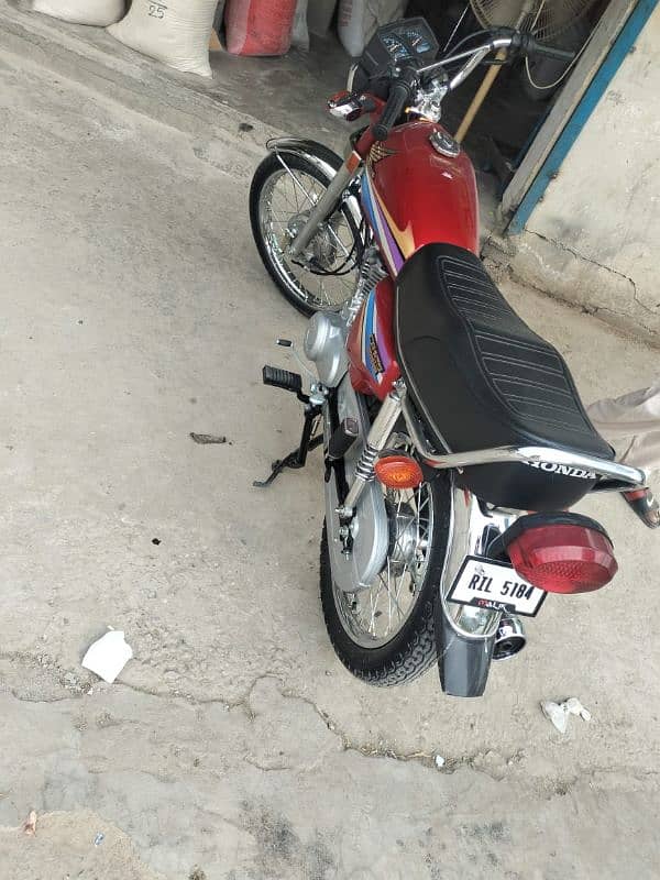 Honda 125 2009 Rawalpindi registered 3