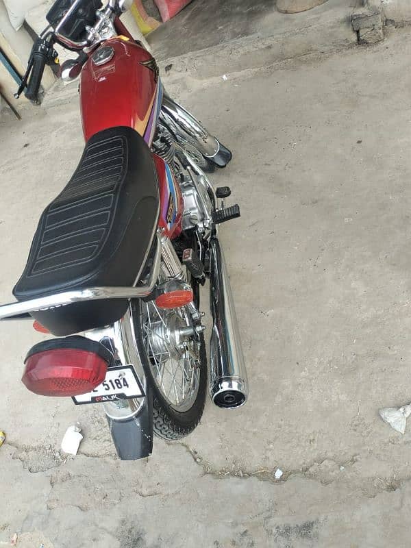 Honda 125 2009 Rawalpindi registered 4