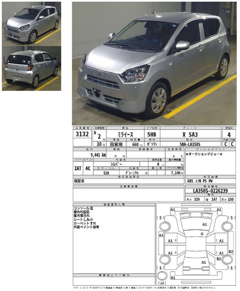 Daihatsu Mira x 2020 Automatic 0