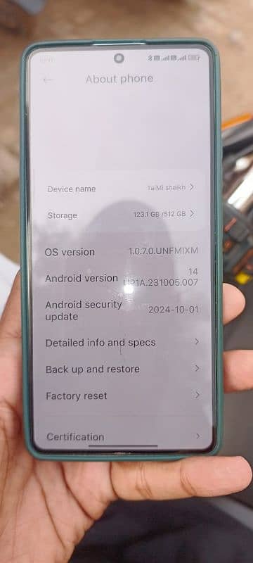 redmi note 13 pro 8/256 full box 5 mah warnti 3