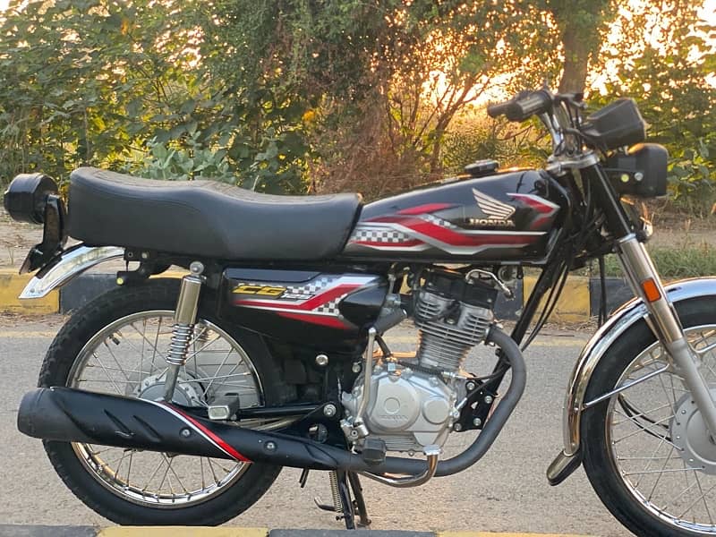 Honda 125 2024 Model Black Color 1