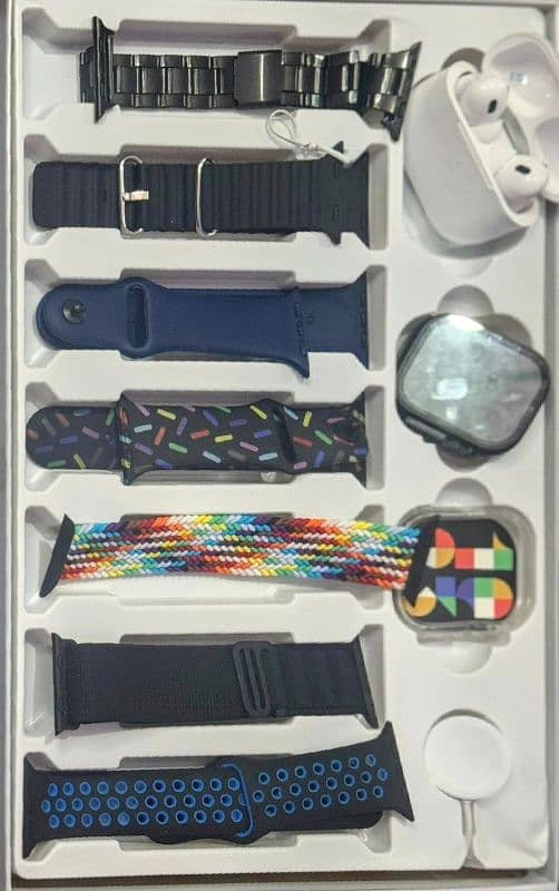 7 in 1 straps ultra watch with airpods 2