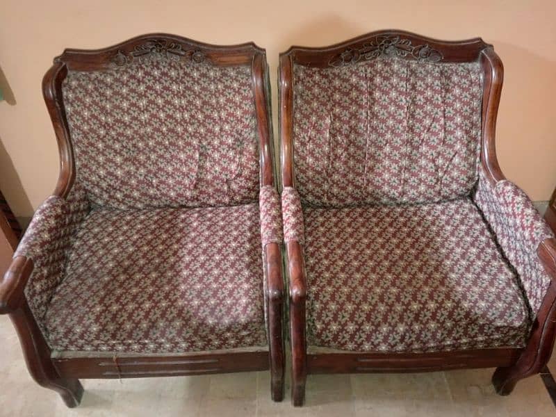 5 person sofa set sicham lakri 1