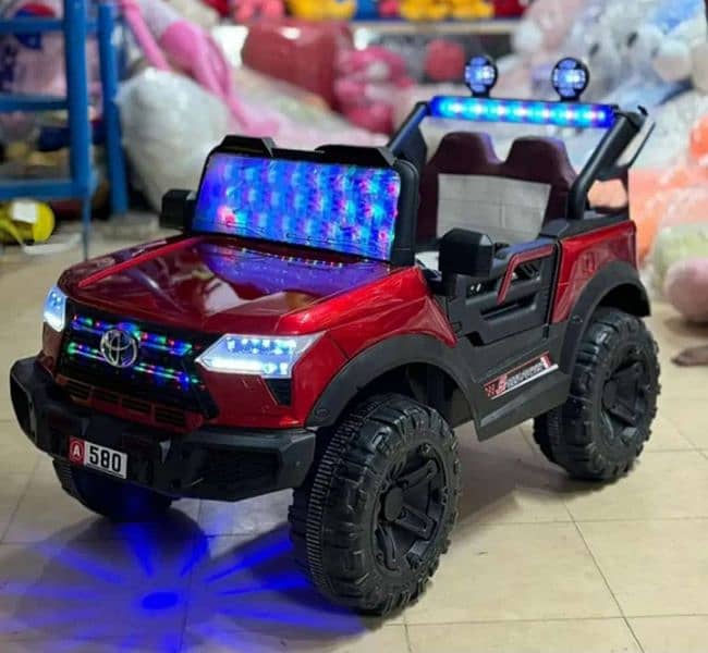 Kids electric jeep |electric car |ride on |remote control. 03264332199 0