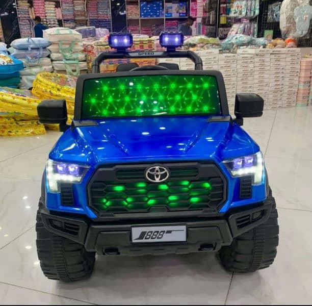 Kids electric jeep |electric car |ride on |remote control. 03264332199 1