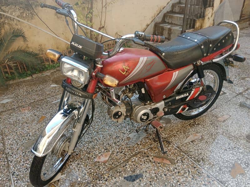 Honda cd 70 model 2021 Sindh number genuine condition good 2