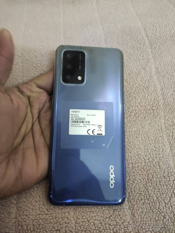 Oppo F19 Pro 8/128 gb blue color in good condition 1