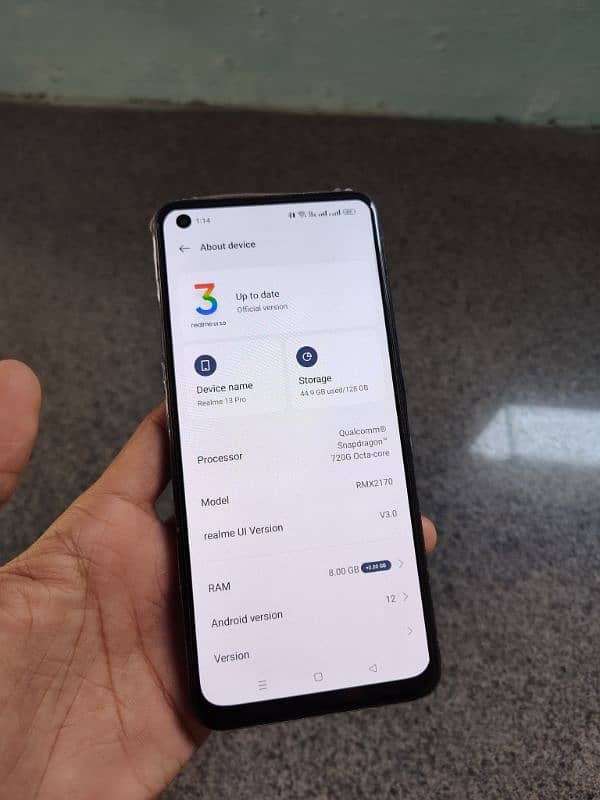 Realme 7 Pro 8/128GB Used Like New 6