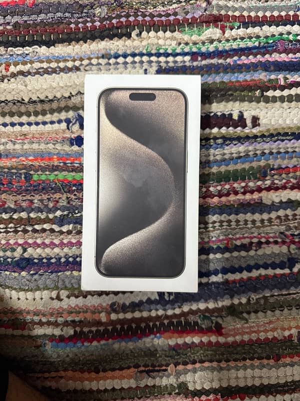 iPhone 15 pro natural titanium excellent condition 0