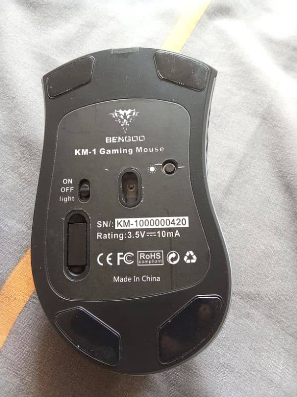 Bengoo KM-1 Gaming Mouse(wireless) 2