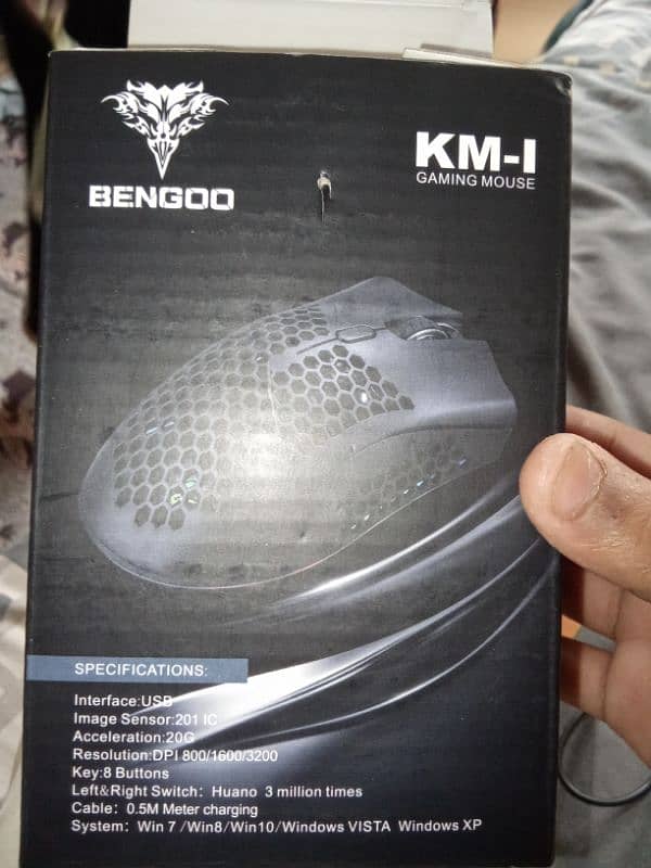 Bengoo KM-1 Gaming Mouse(wireless) 4