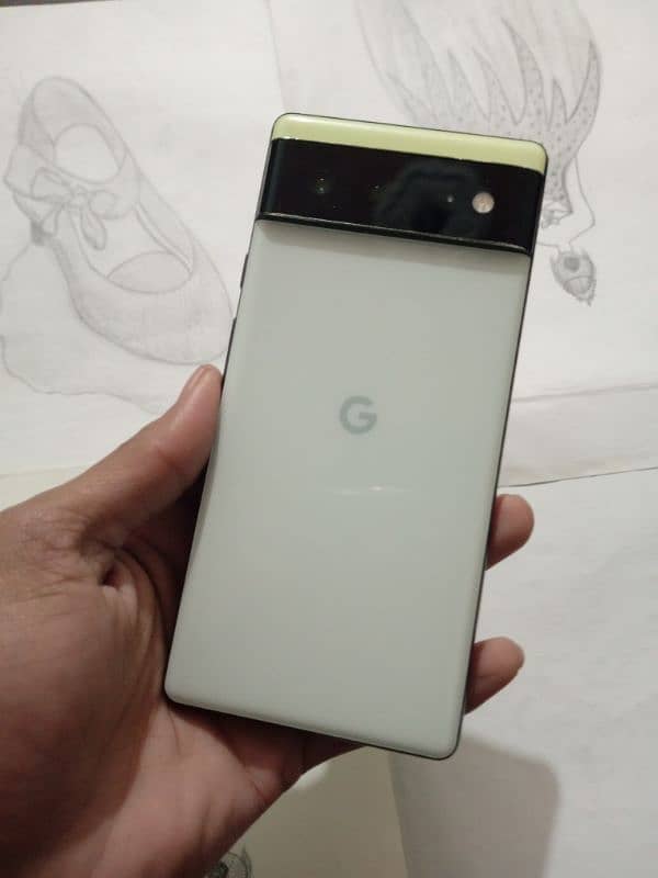 Google pixel 6 Panel Damage 0