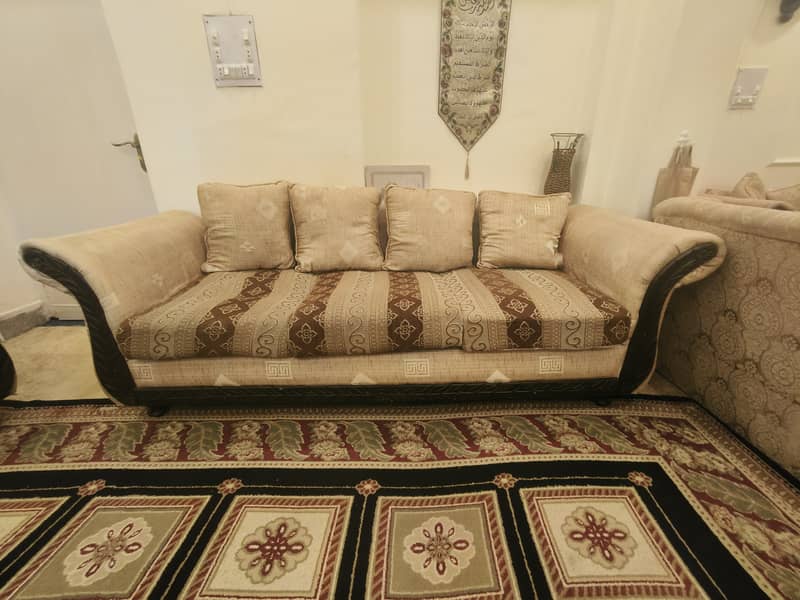 7 seater sofas. 2 pairs each 50,000. . Dining table 45,000 11