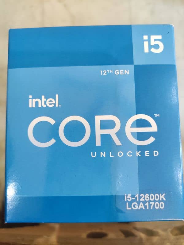 intel core i5 12600k 0