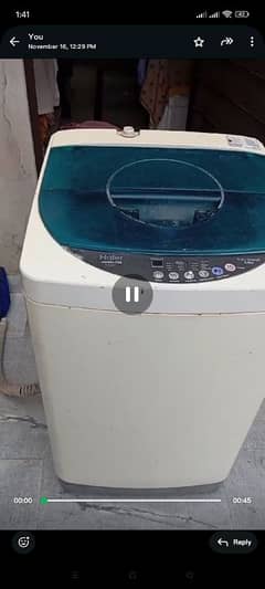 Haier Auto Washing Machine