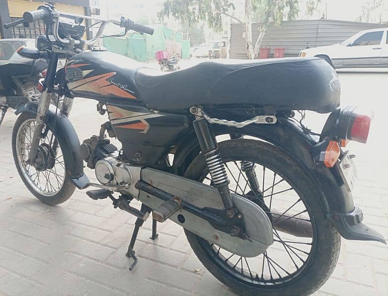 hi speed 2016 black colour model 70Cc bike for sale 6