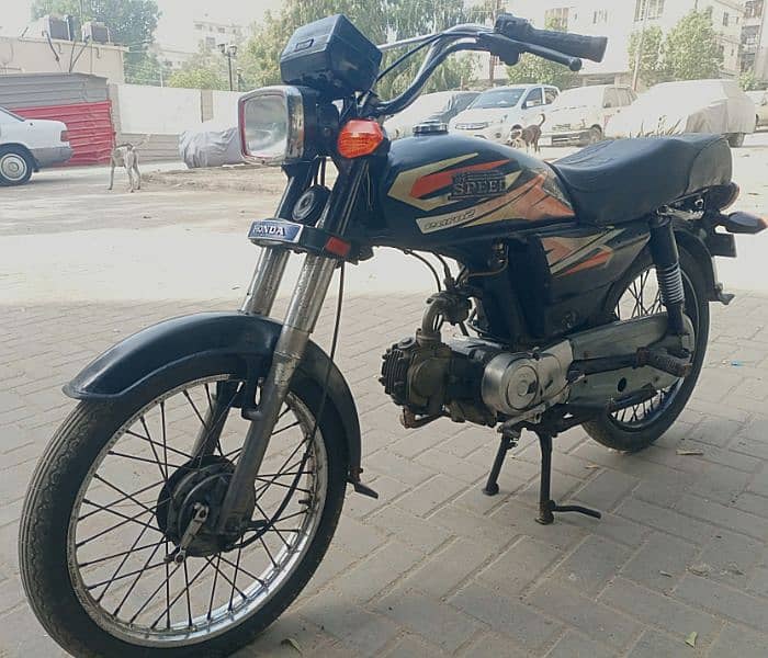 hi speed 2016 black colour model 70Cc bike for sale 8