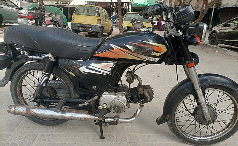 hi speed 2016 black colour model 70Cc bike for sale 10